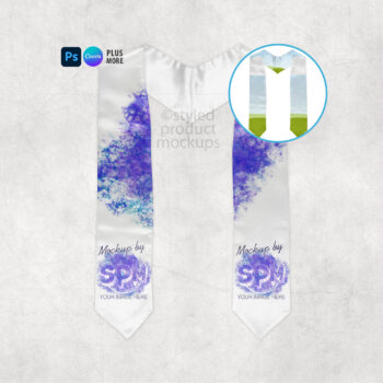 Graduation Stole Mockup