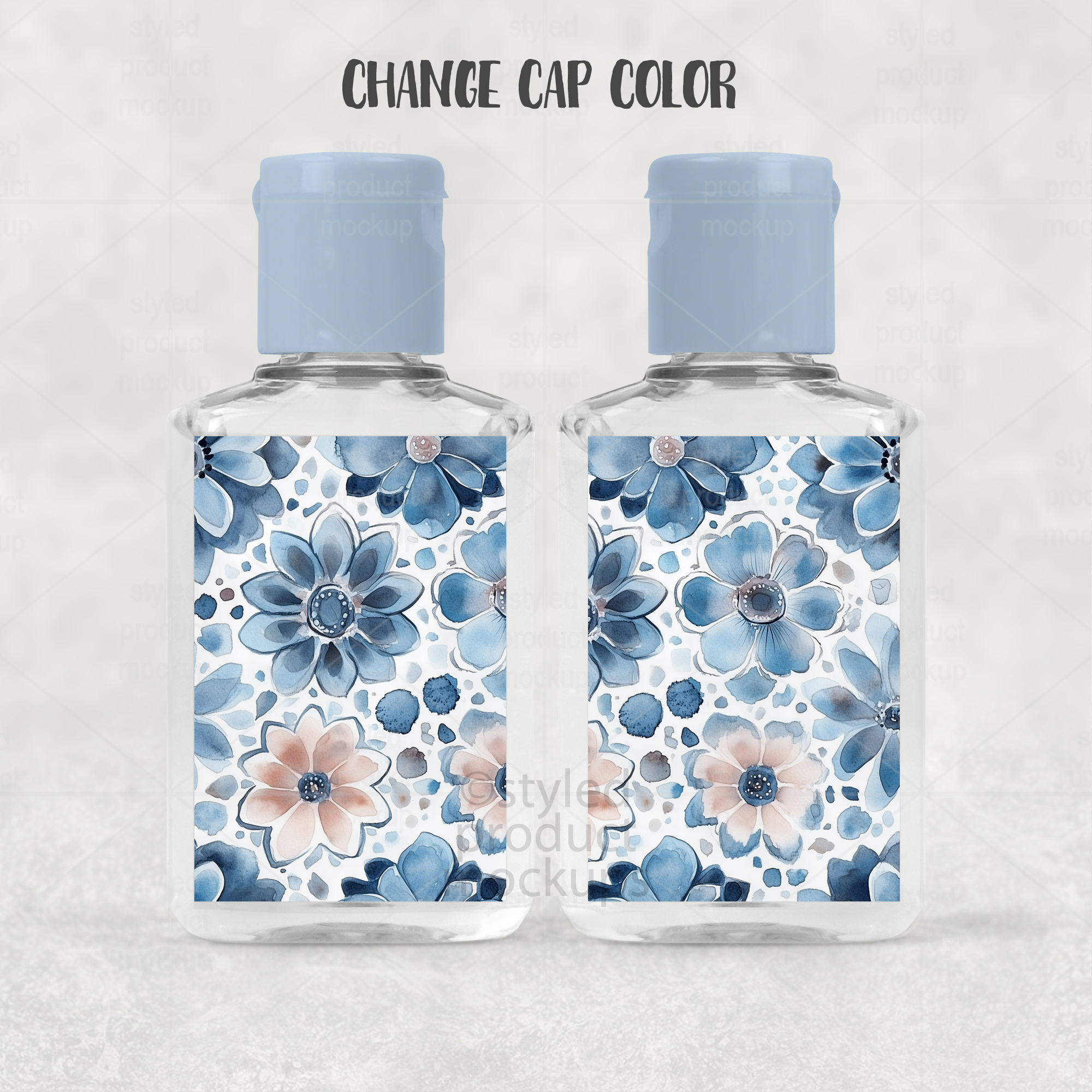 Hand Sanitizer Label Mockup