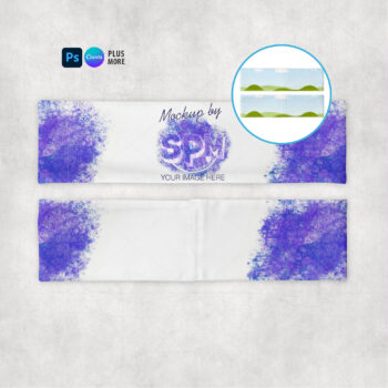 Sublimation Headband Mockup