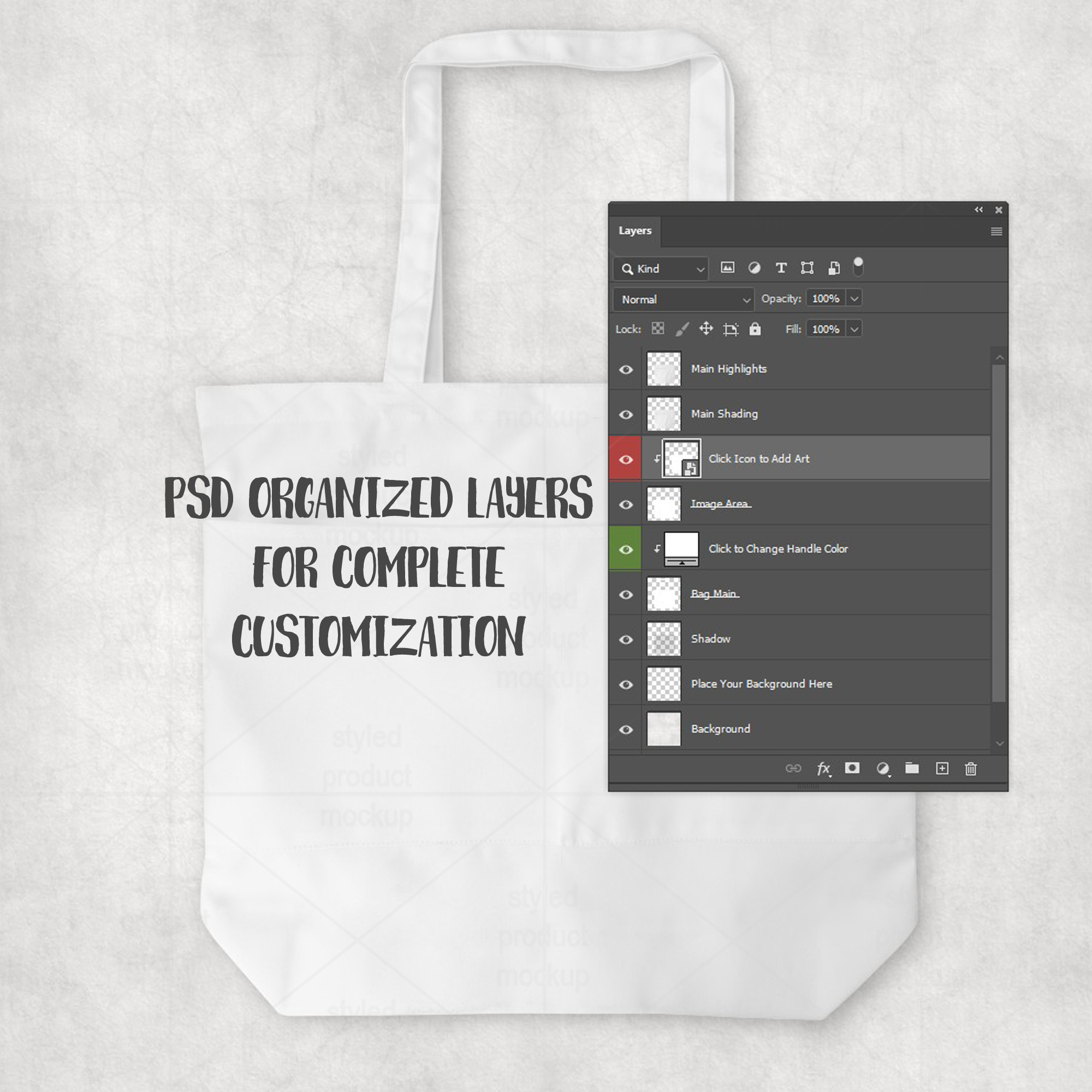 Hobby Lobby Tote Bag Mockup