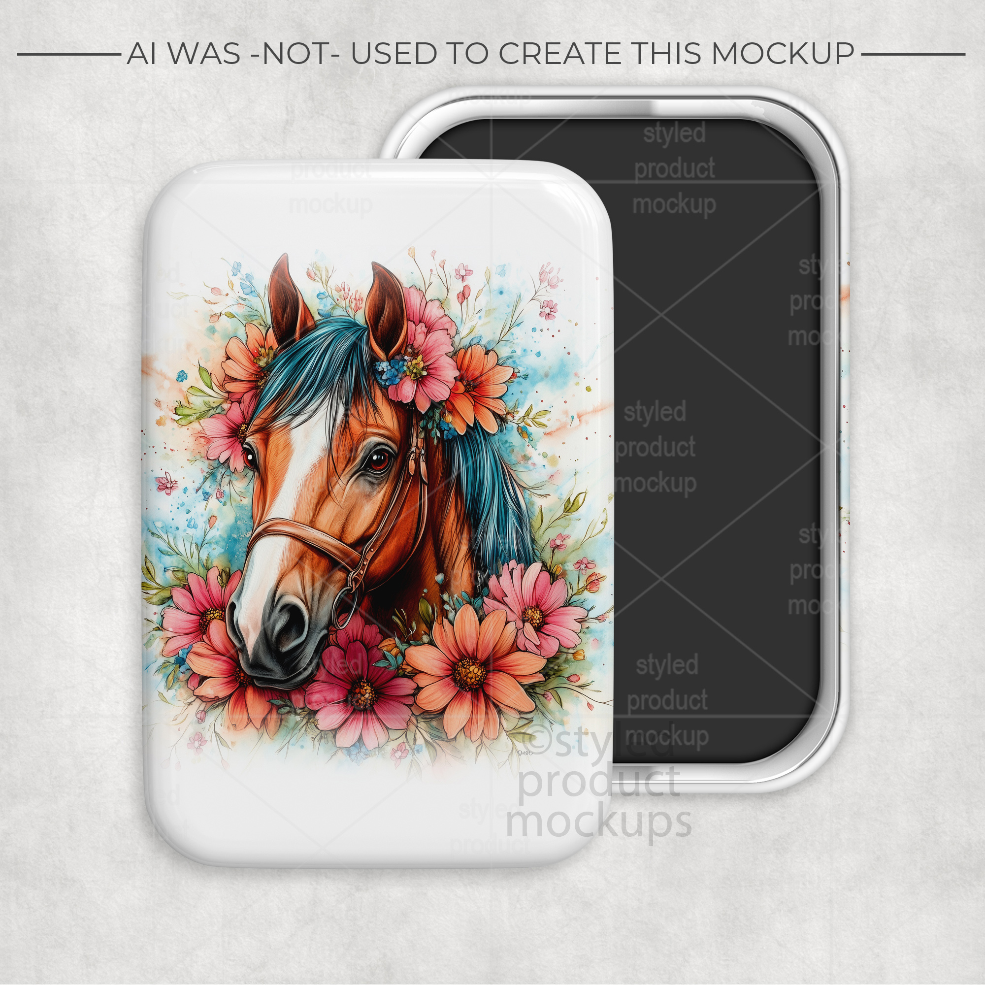 2x3 Button Magnet Mockup Vertical