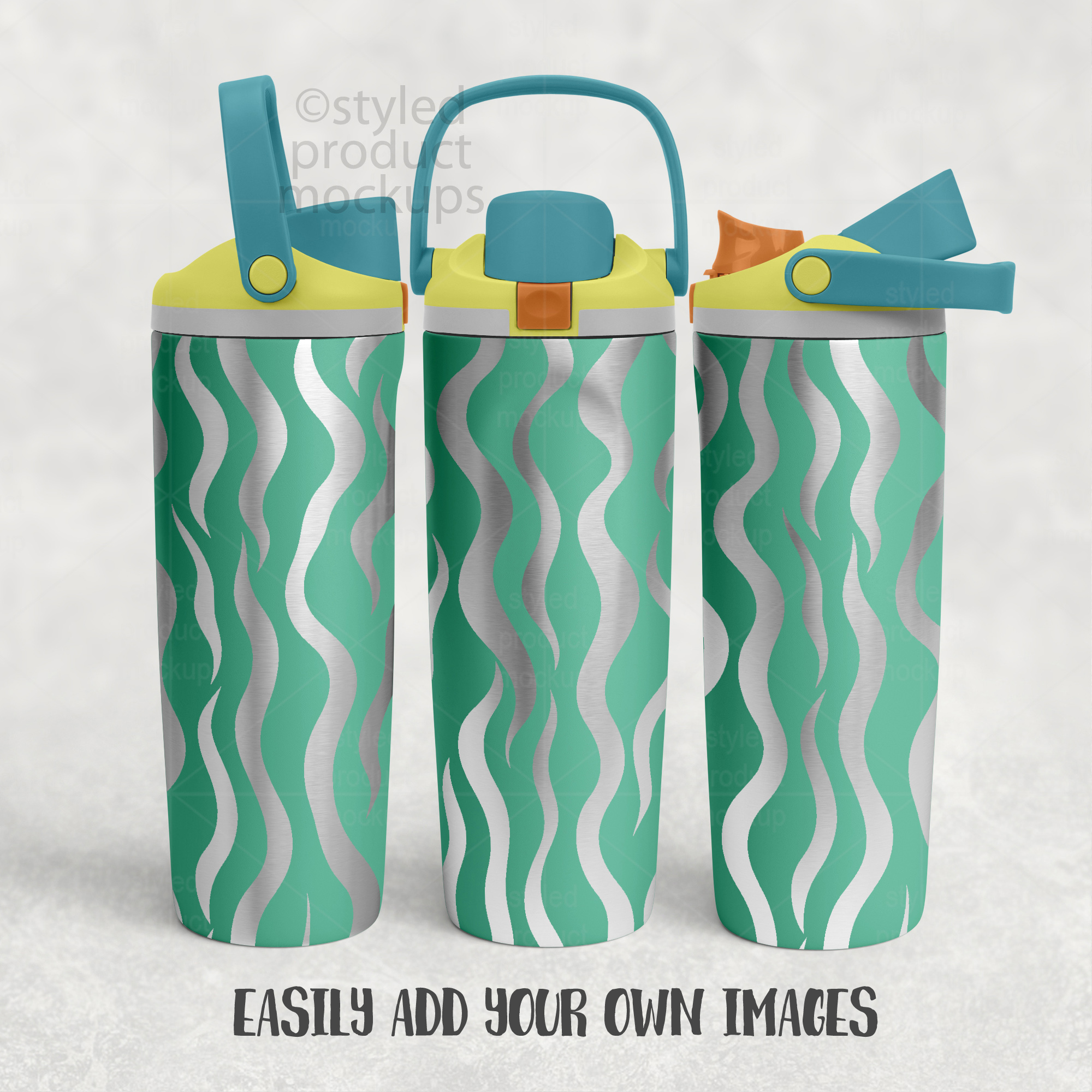 Swing Lid 30oz Tumbler Mockup