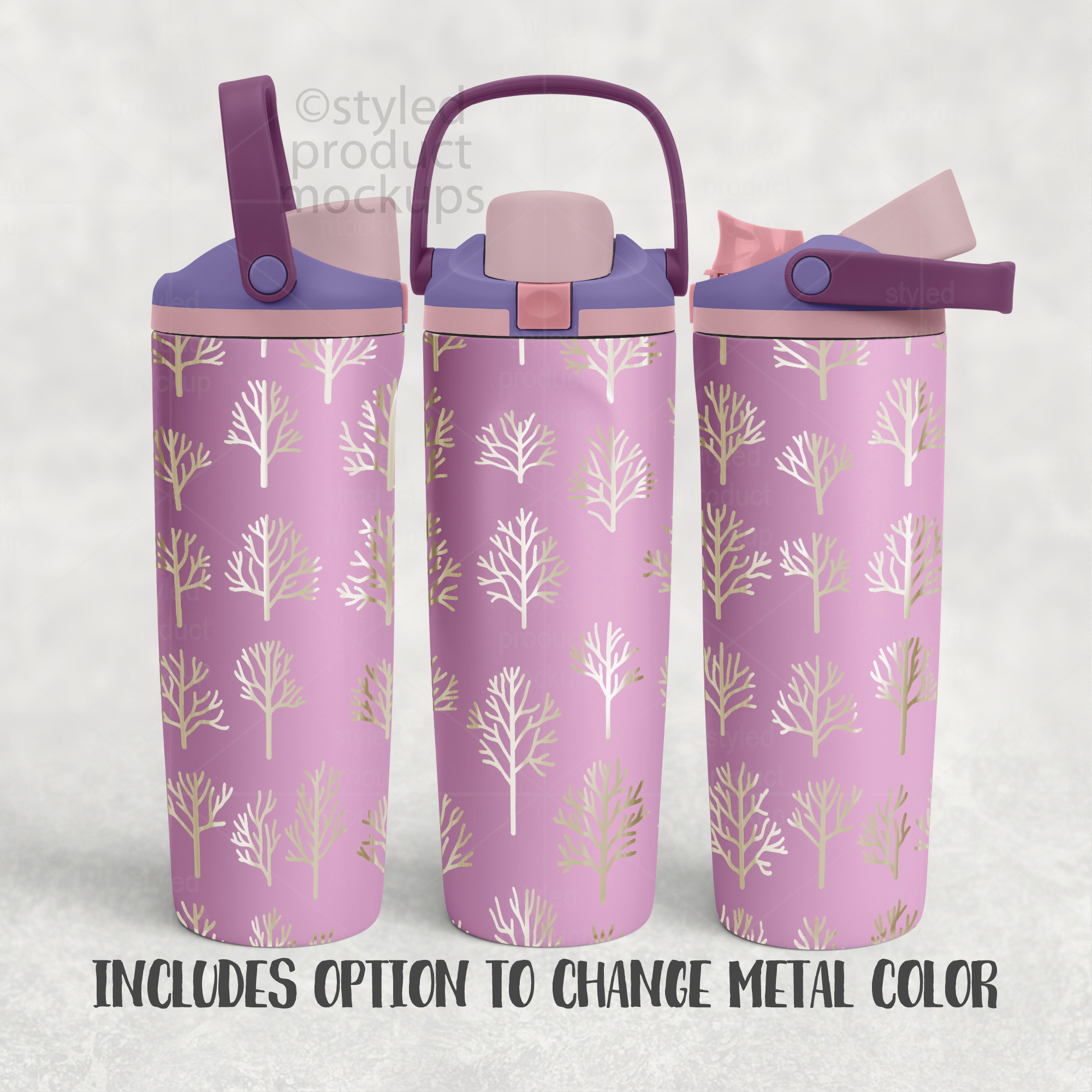 Swing Lid 30oz Tumbler Mockup