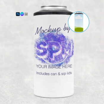 4-in-1 Can Cooler Mockup