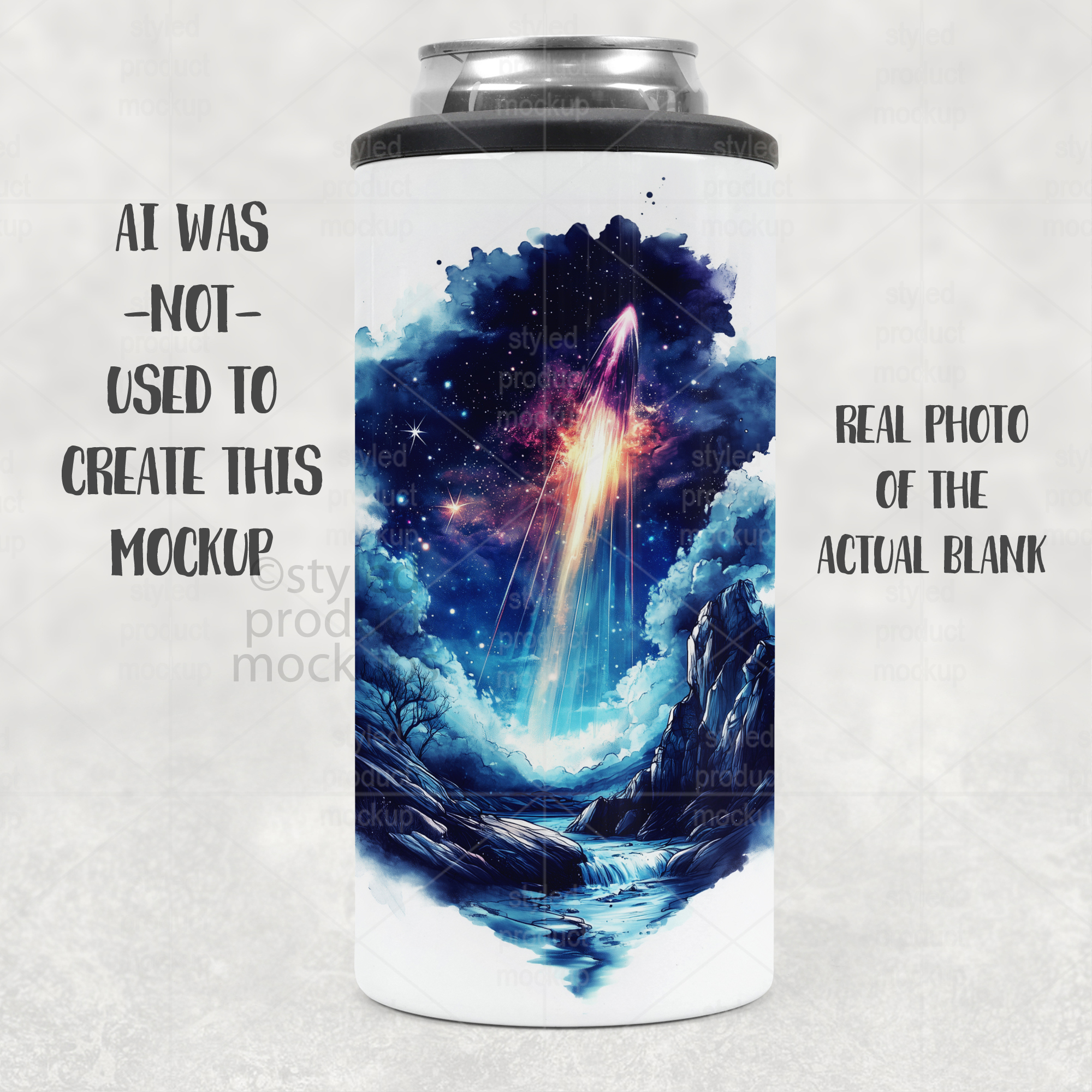 4-in-1 Can Cooler Mockup