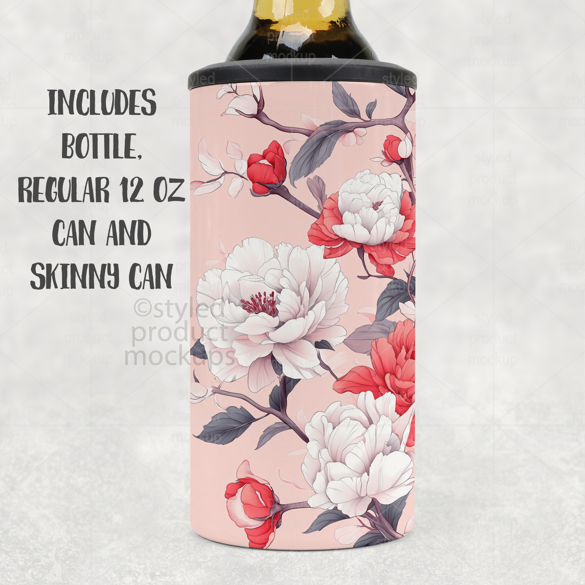 4-in-1 Can Cooler Mockup