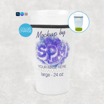 Large Coffee Hugger Mockup