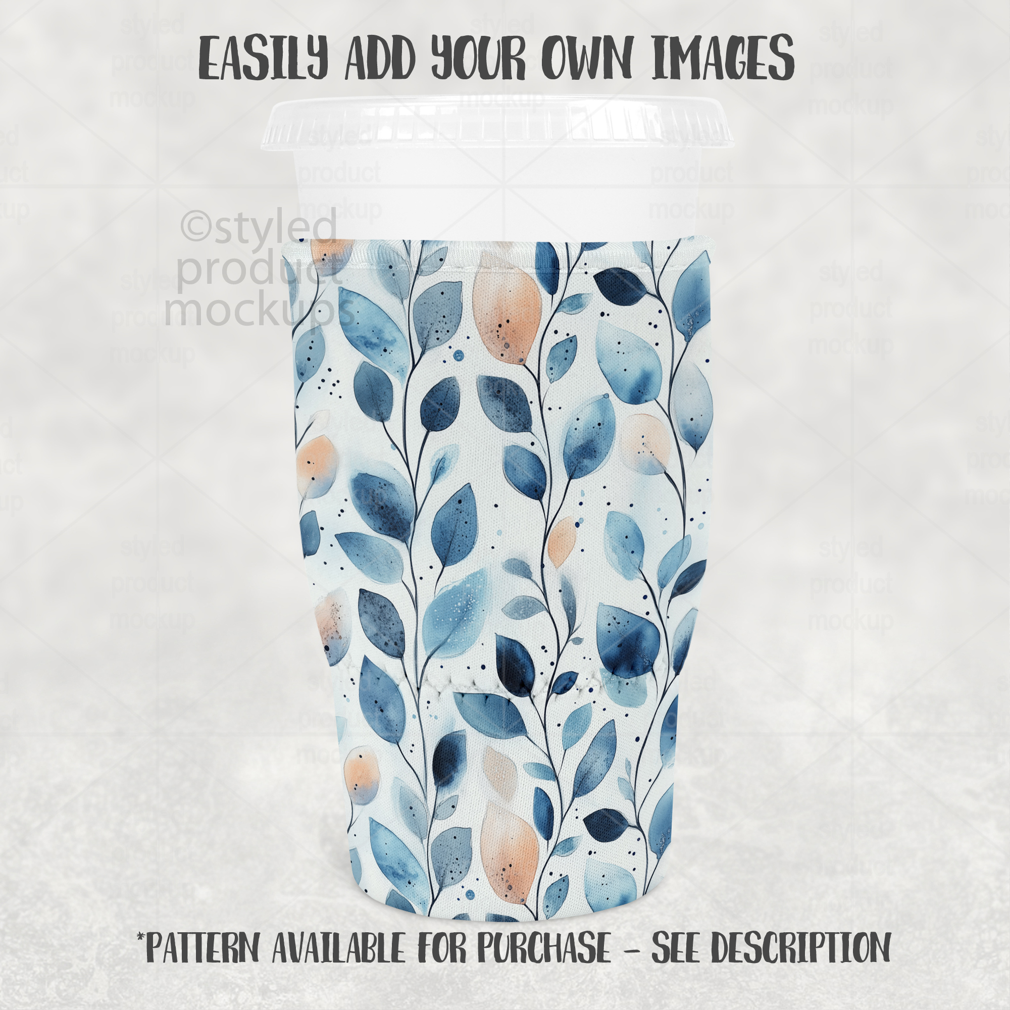 Large Coffee Hugger Mockup
