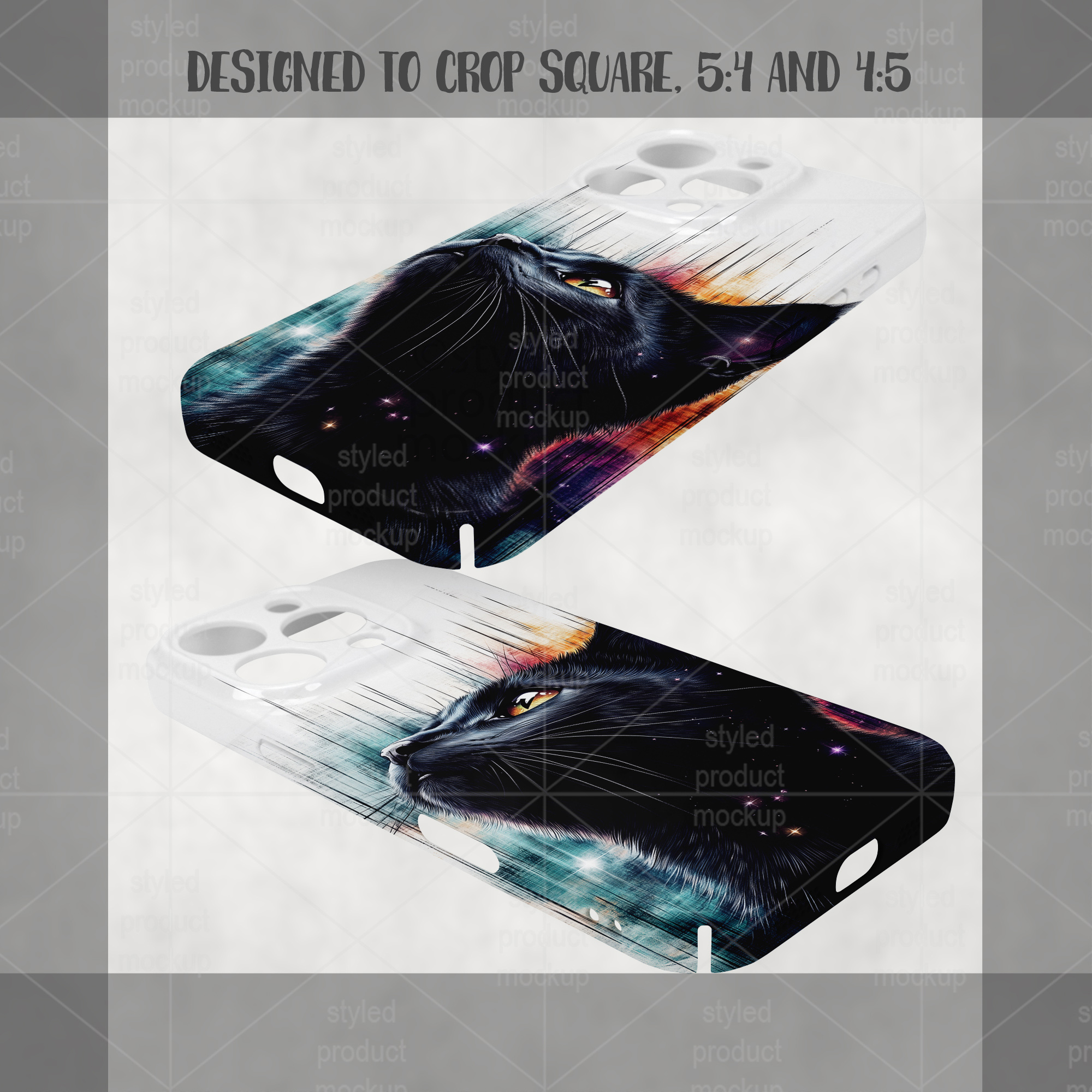 iPhone 15 Pro Max 3D Case Mockup