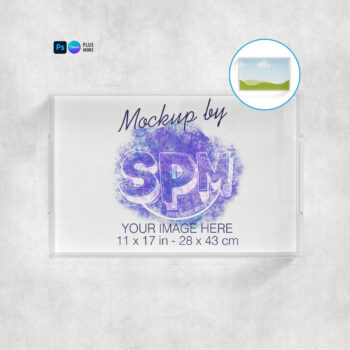 Acrylic Tray Mockup