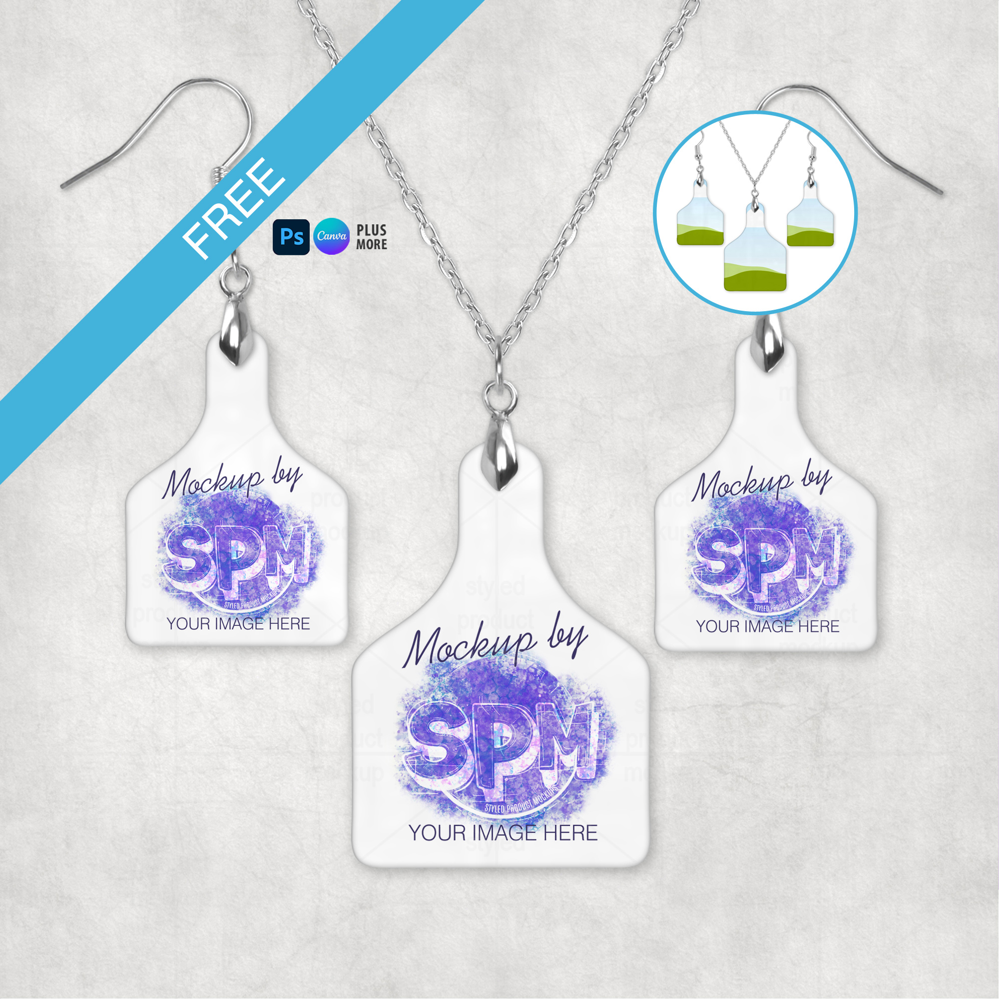 Free Jewelry Mockup