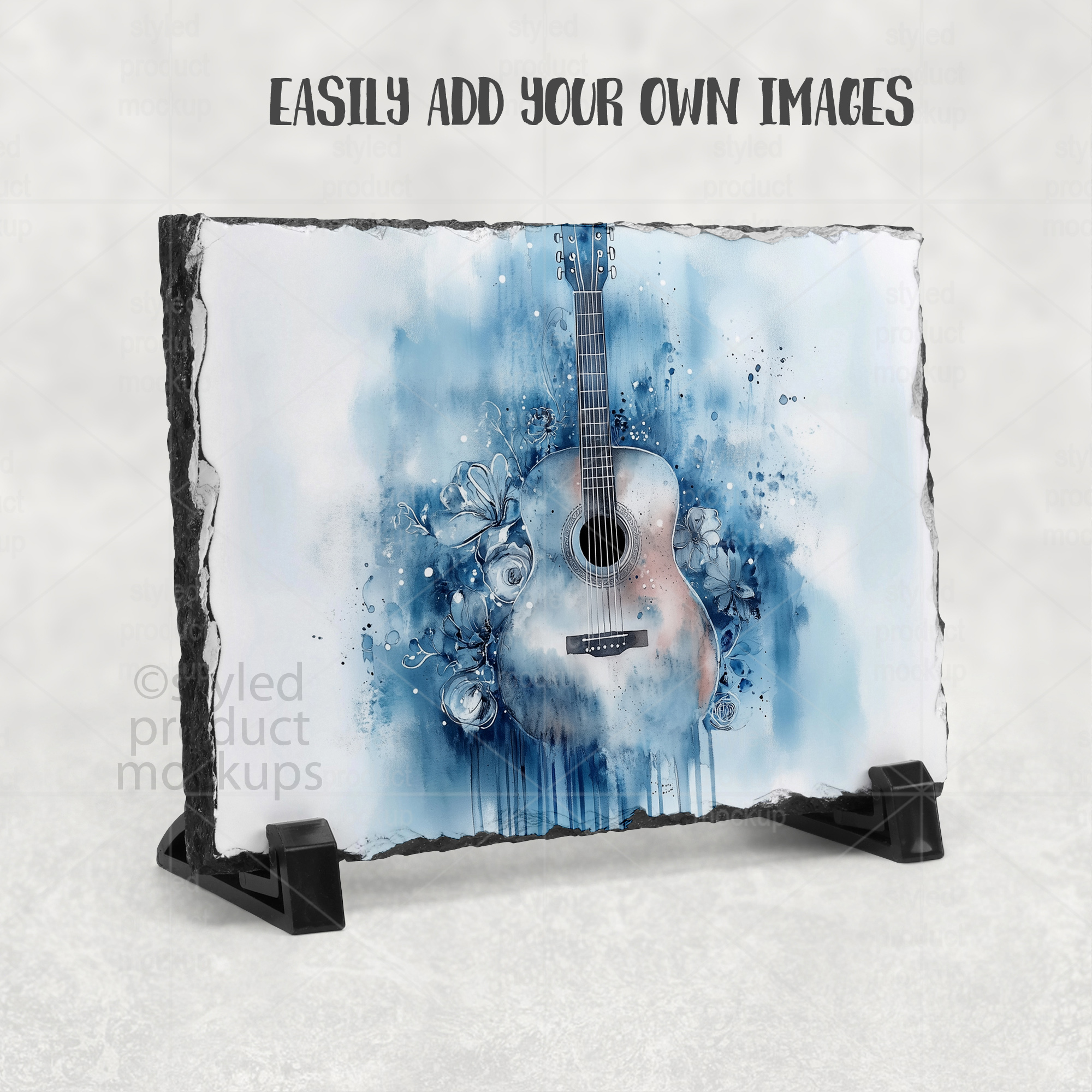 Horizontal Photo Slate Mockup