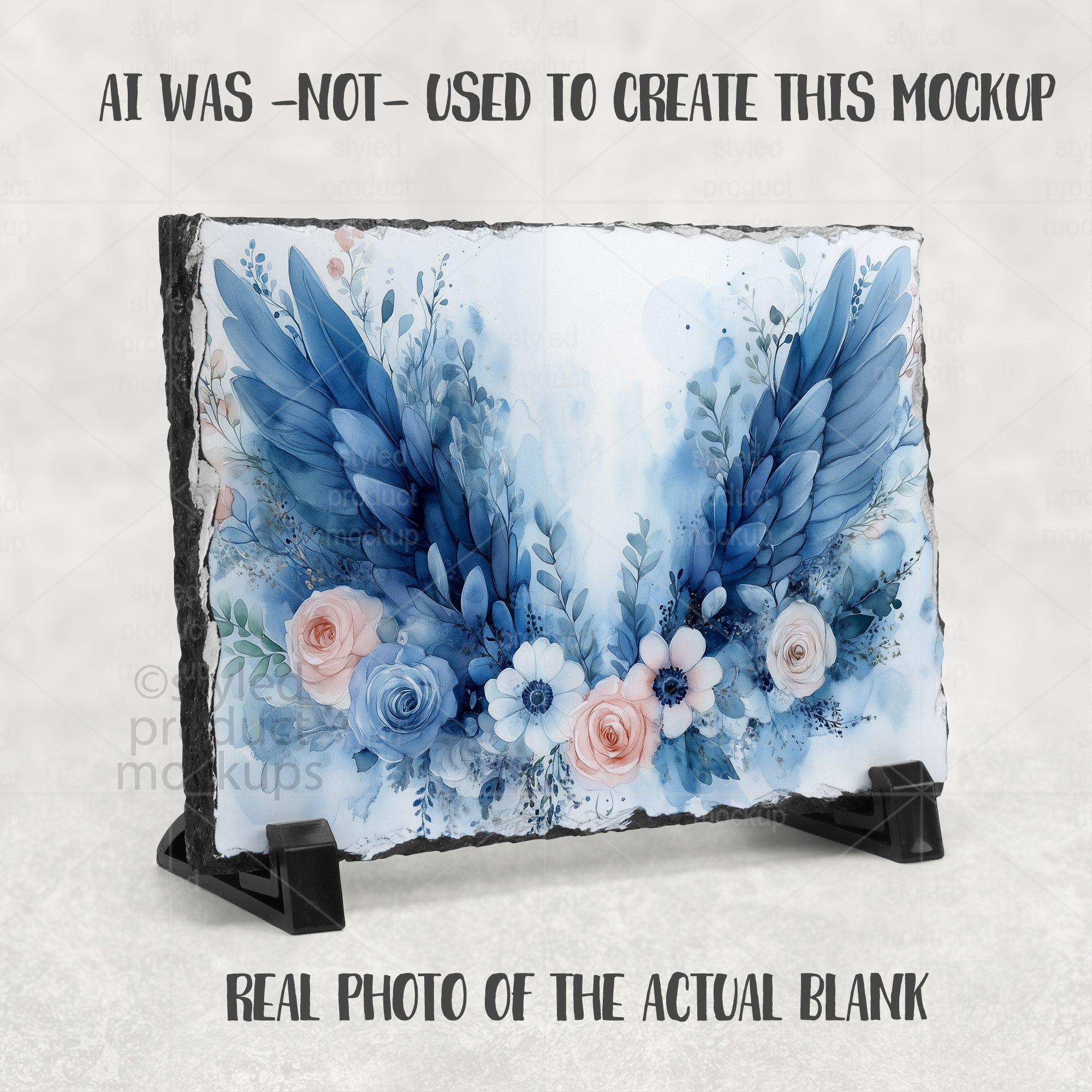 Horizontal Photo Slate Mockup