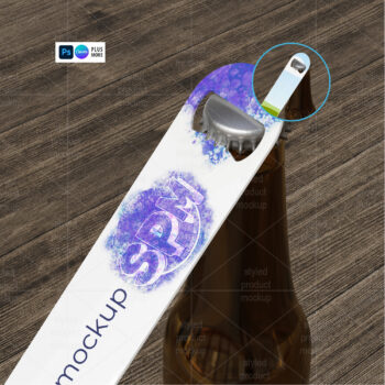 Pub Style Bottle Opener Mockup
