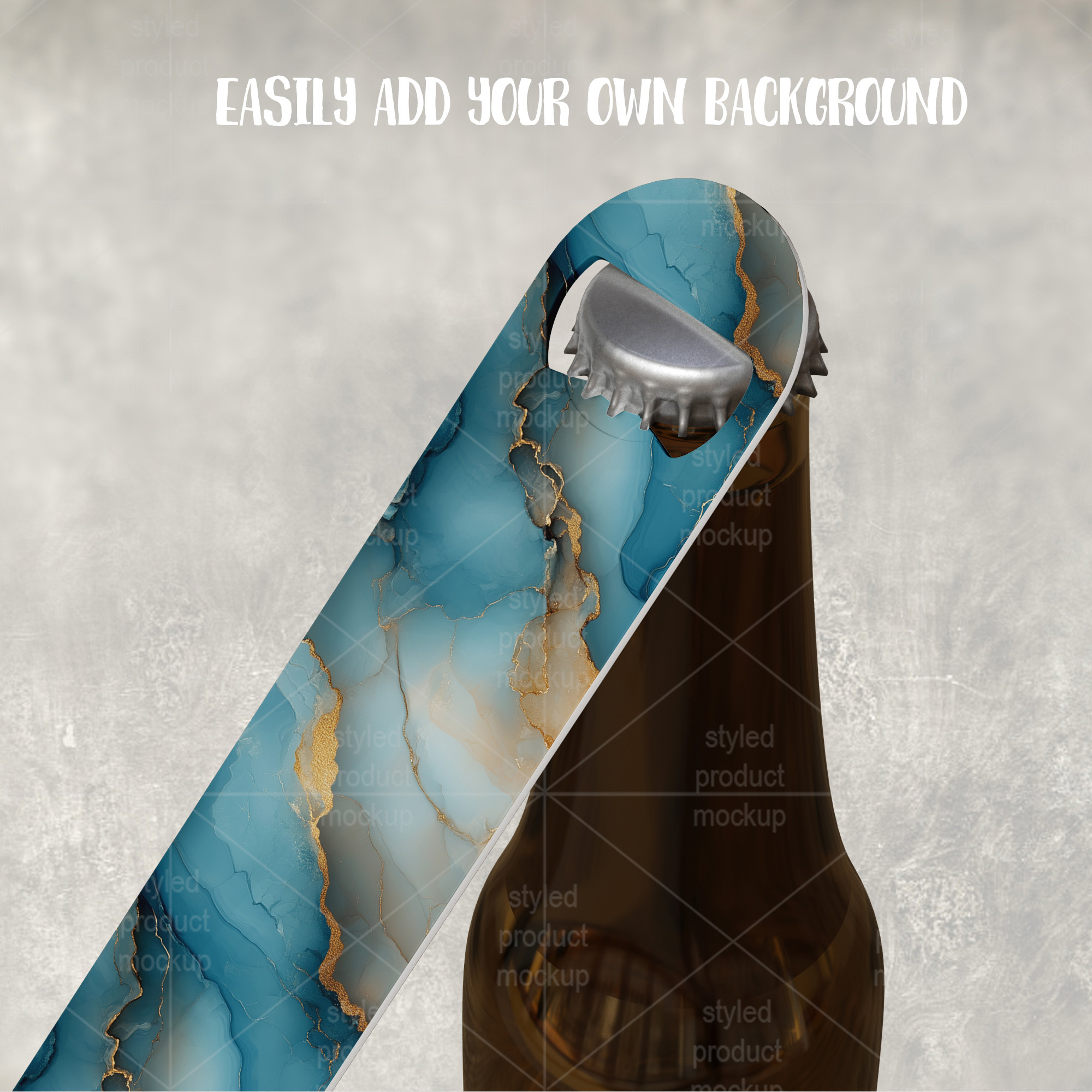 Pub Style Bottle Opener Mockup