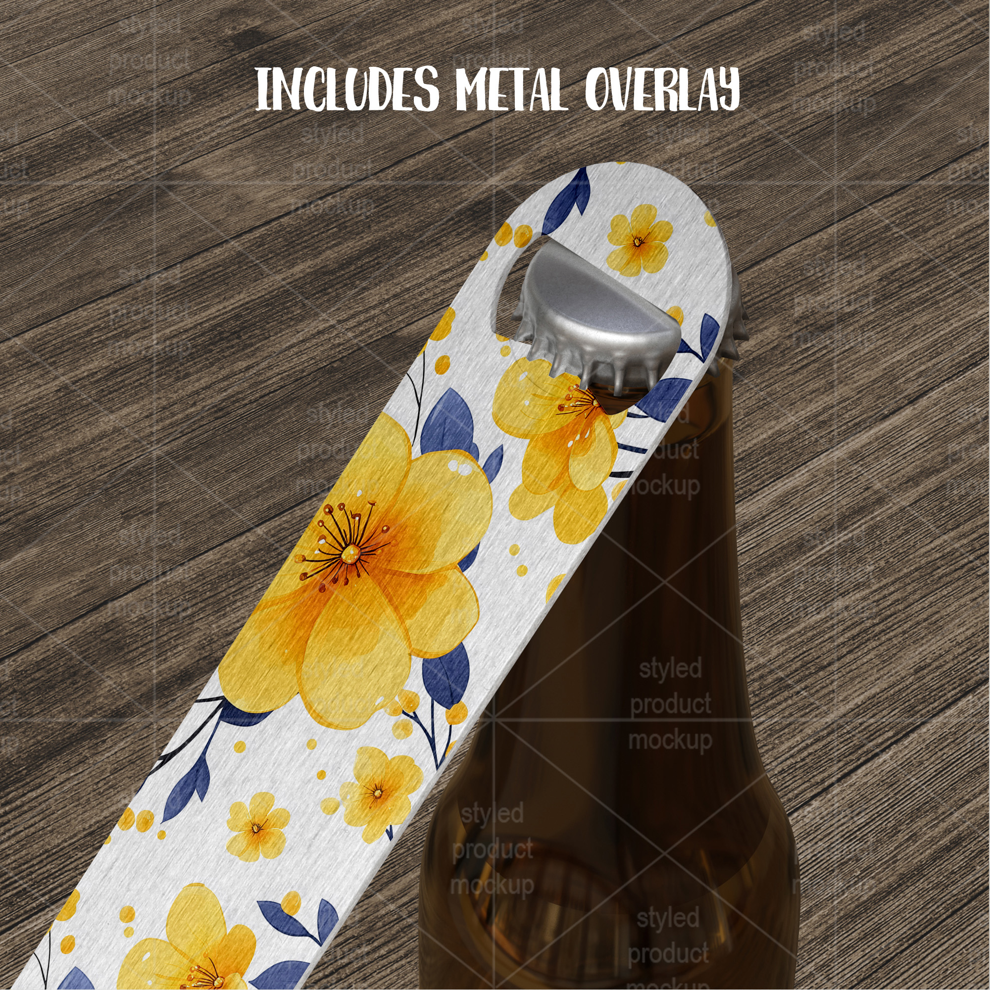 Pub Style Bottle Opener Mockup