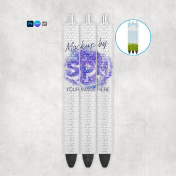 Rhinestone Pen Mockup