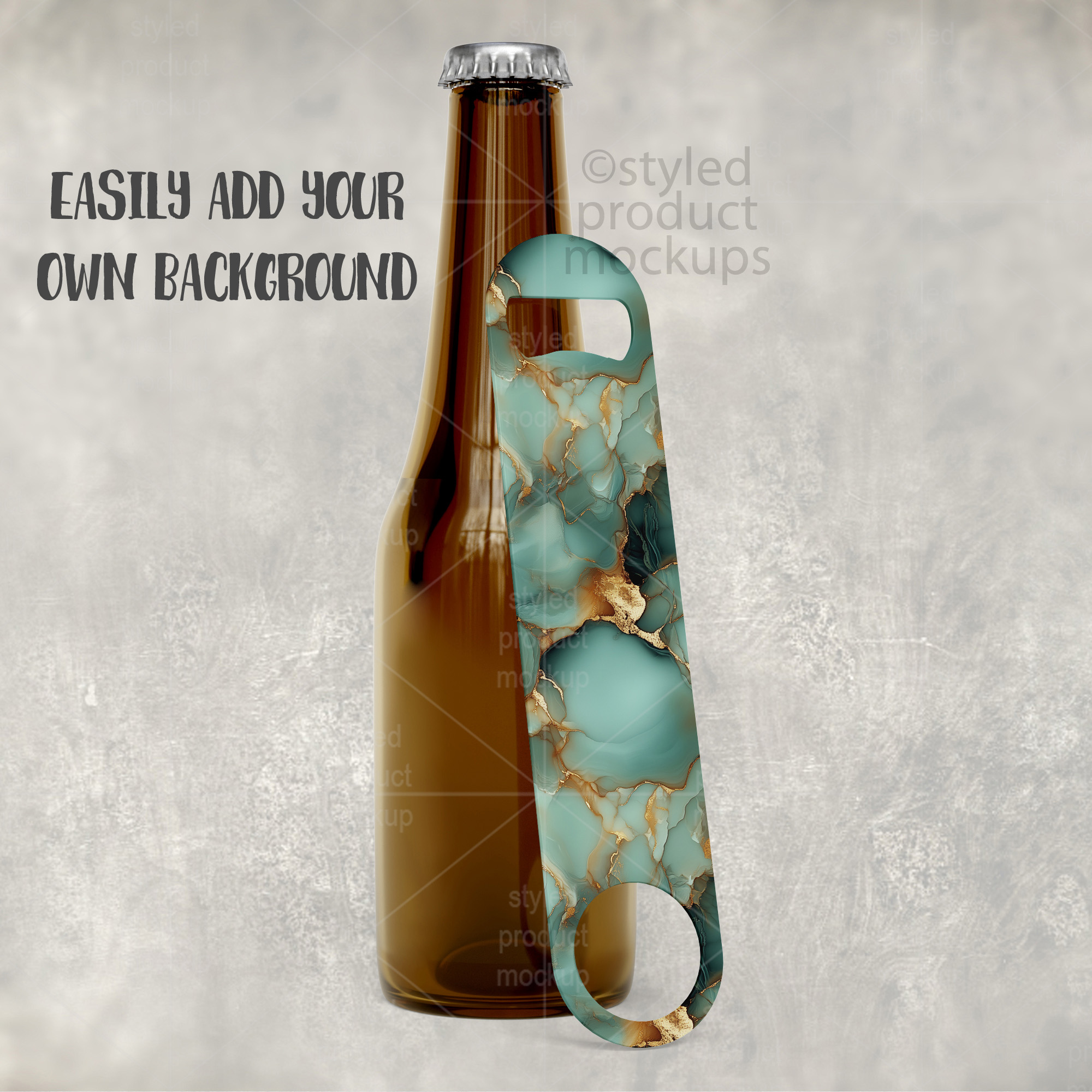 Sublimation Speed Bottle Opener Mockup