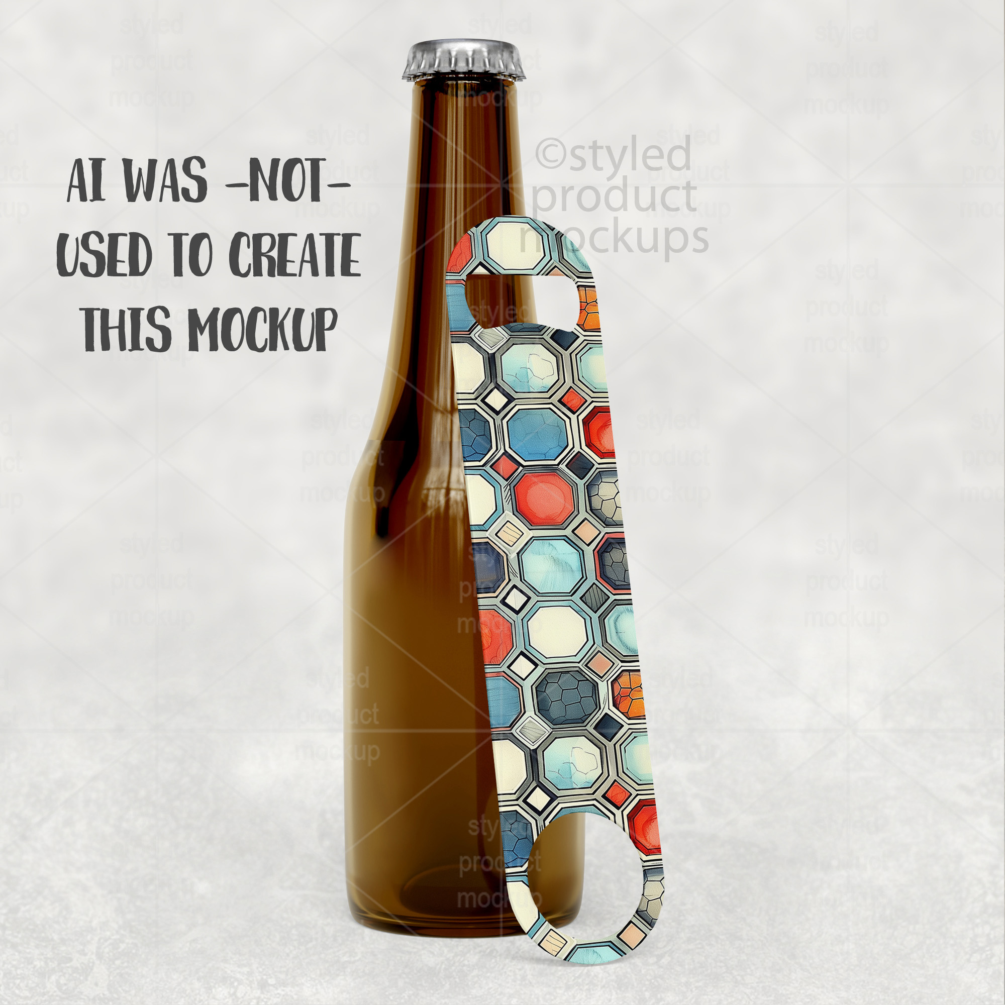 Sublimation Speed Bottle Opener Mockup