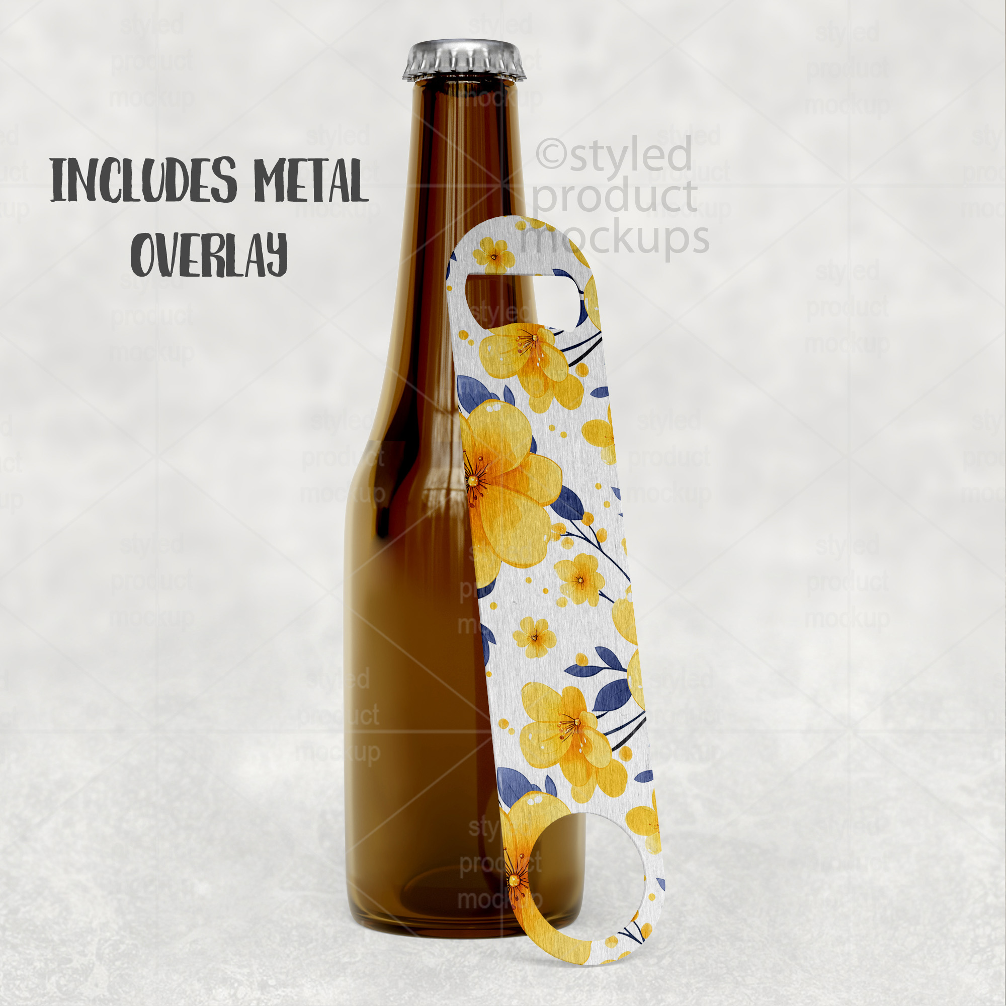 Sublimation Speed Bottle Opener Mockup
