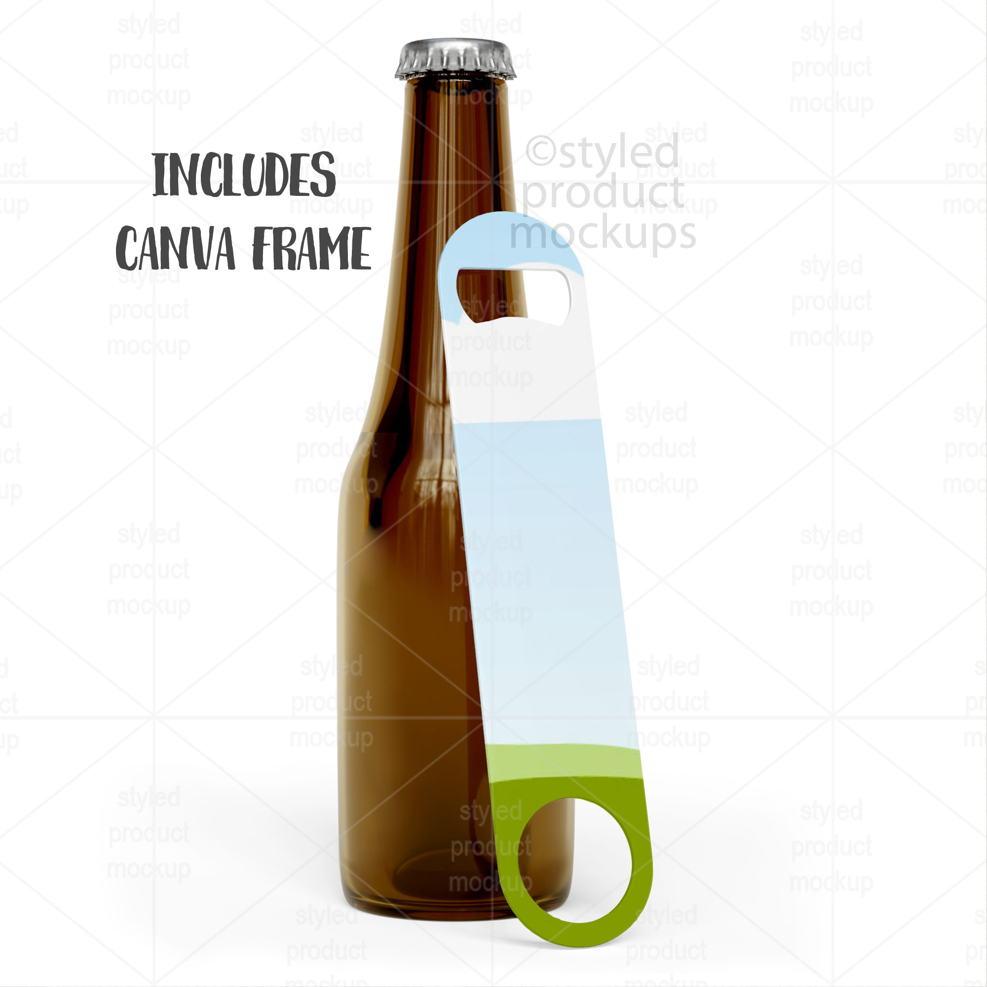 Sublimation Speed Bottle Opener Mockup
