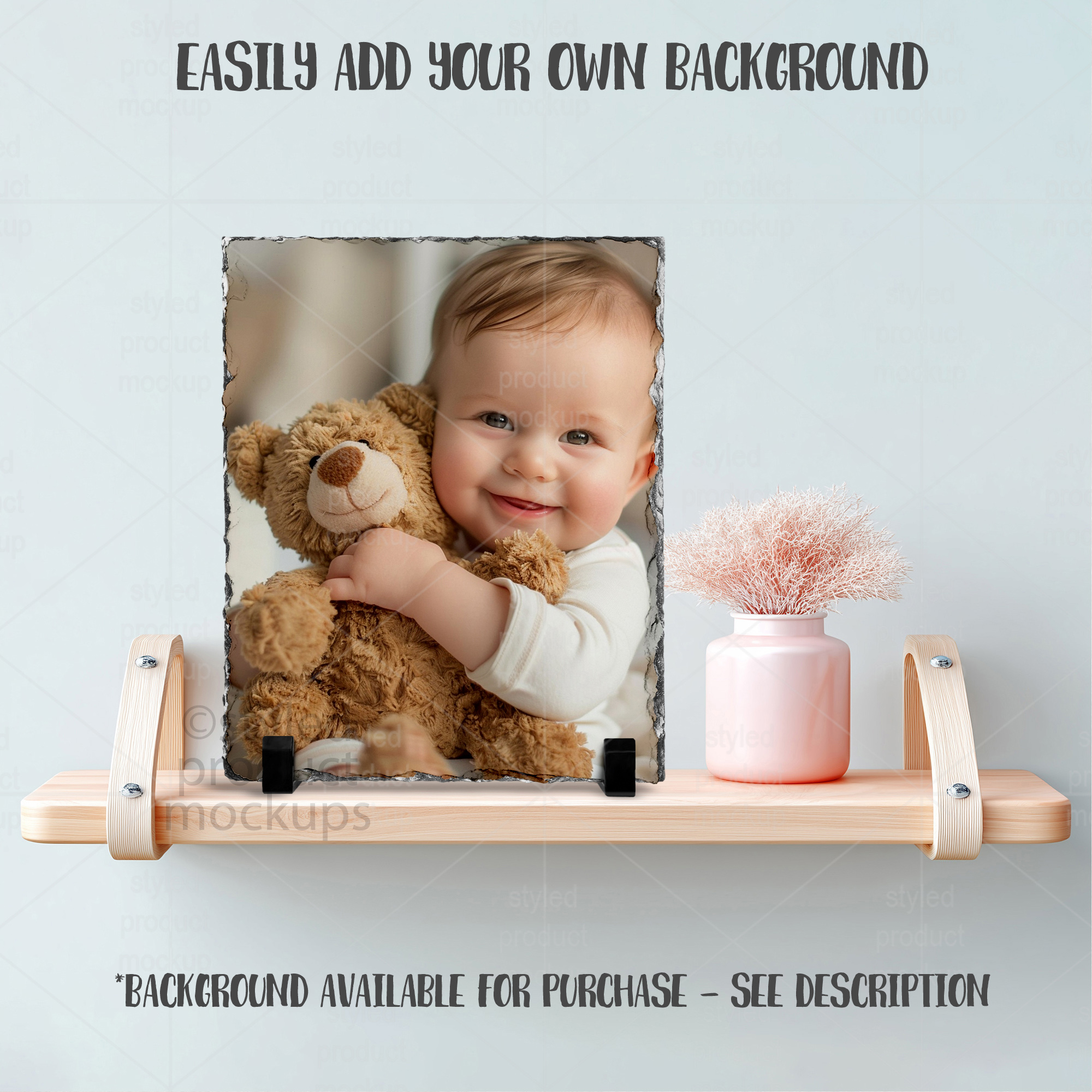 Vertical Slate Mockup