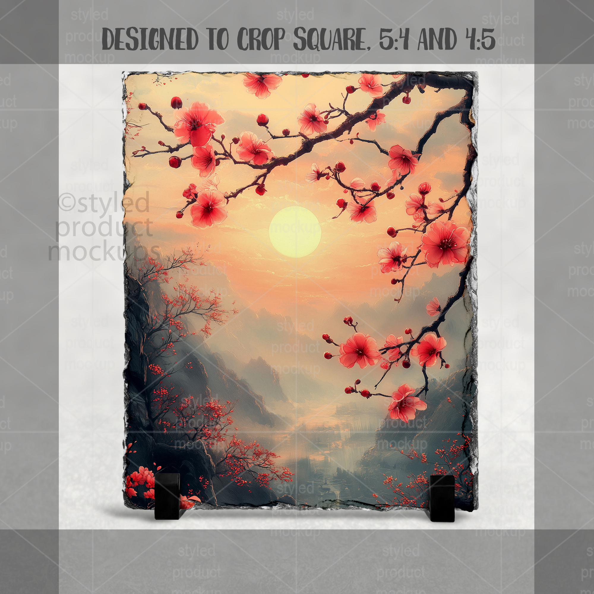 Vertical Slate Mockup