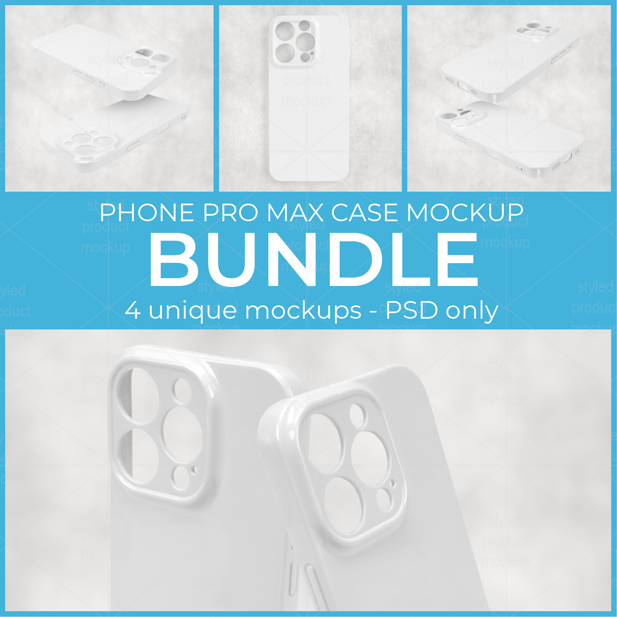 iphone Case Mockup Bundle