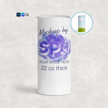 22oz Fatty Tumbler Mockup
