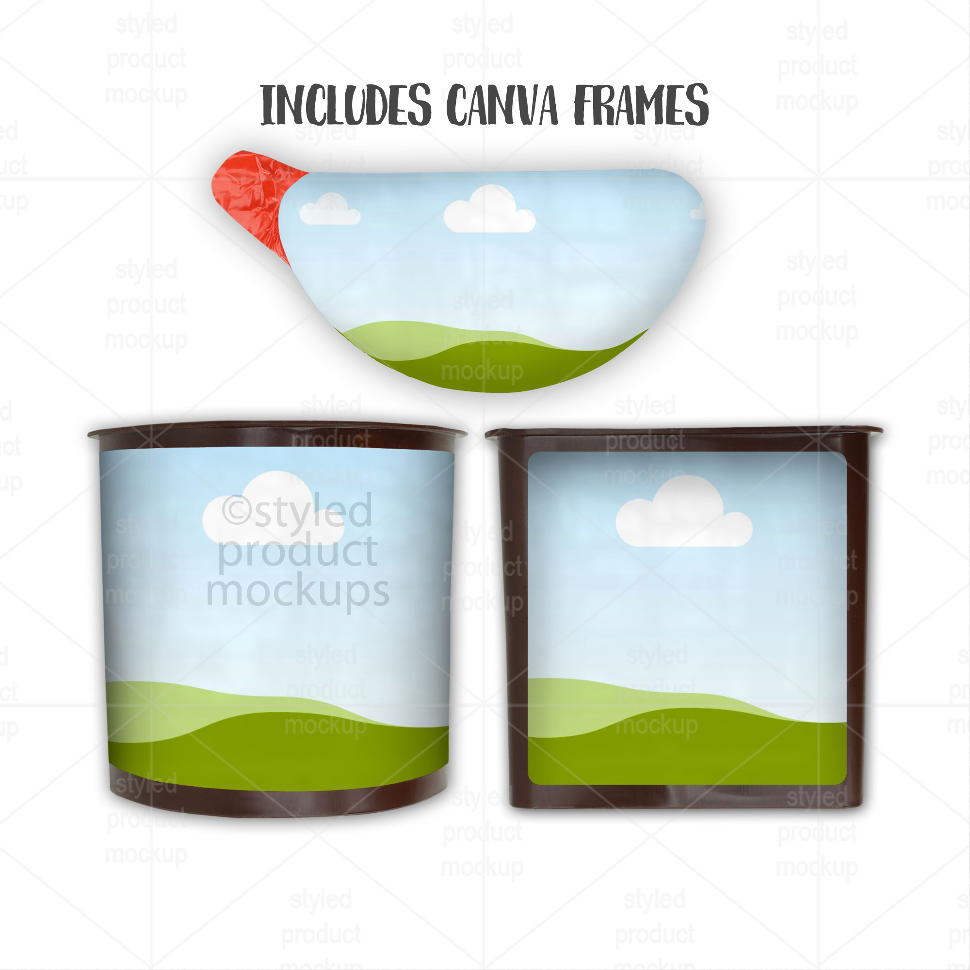 Nutella Go Label Mockup